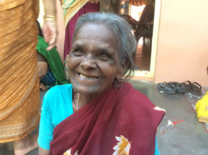 One of our beautiful ladies in Om Shanthi!